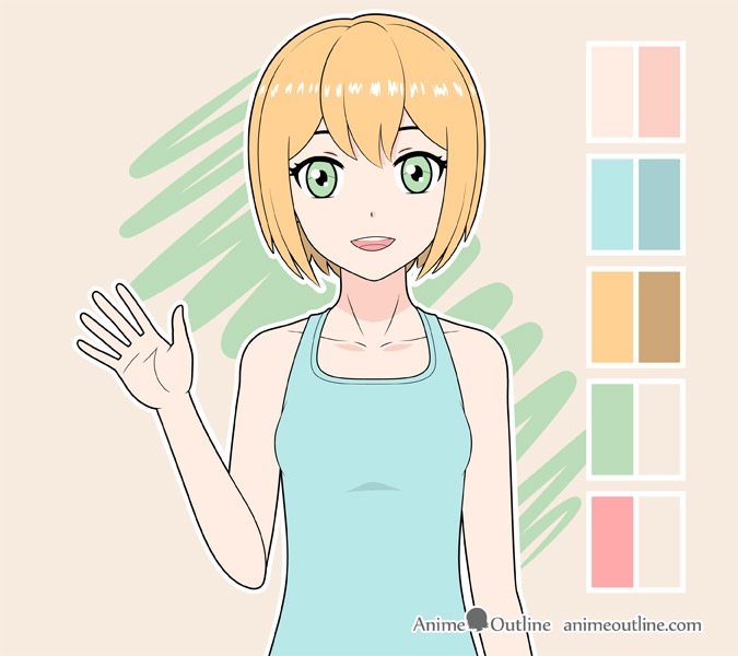 tô màu nhân vật