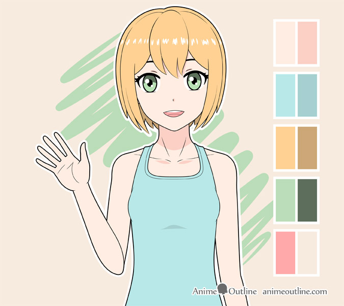 tô màu nhân vật