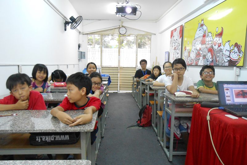 lớp học vẽ manga tại comic media academy