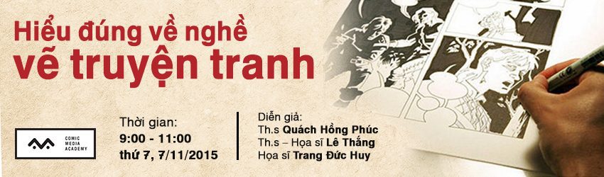 cách hiểu đúng về nghề vẽ truyện tranh