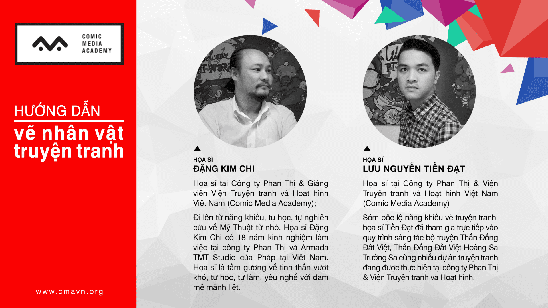 họa sĩ hướng dẫn vẽ nhân vật truyện tranh