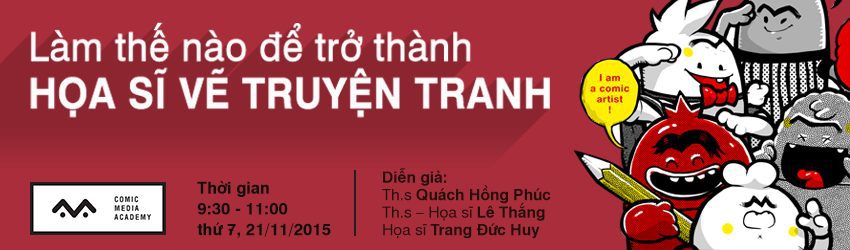 làm thế nào để trở thành họa sĩ vẽ truyện tranh