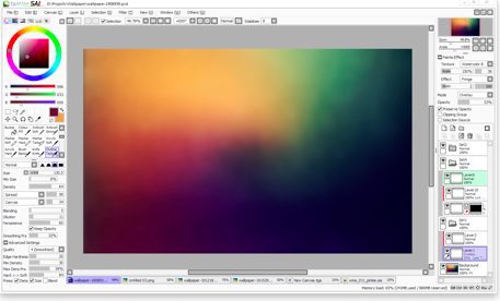 Top 20 phần mềm chuyên dụng dành cho các họa sĩ và nhà thiết kế chuyên nghiệp Paint Tool SAI