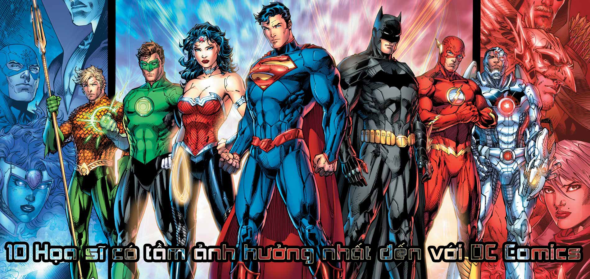 10 họa sĩ DC Comics