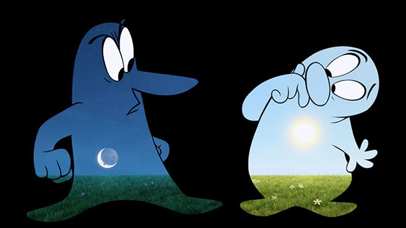 Nhân vật hoạt hình Day and Night