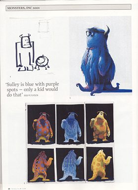 thiết kế nhân vật hoạt hình Pixar 3