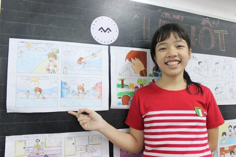 lớp học vẽ truyện tranh ở TPHCM 1