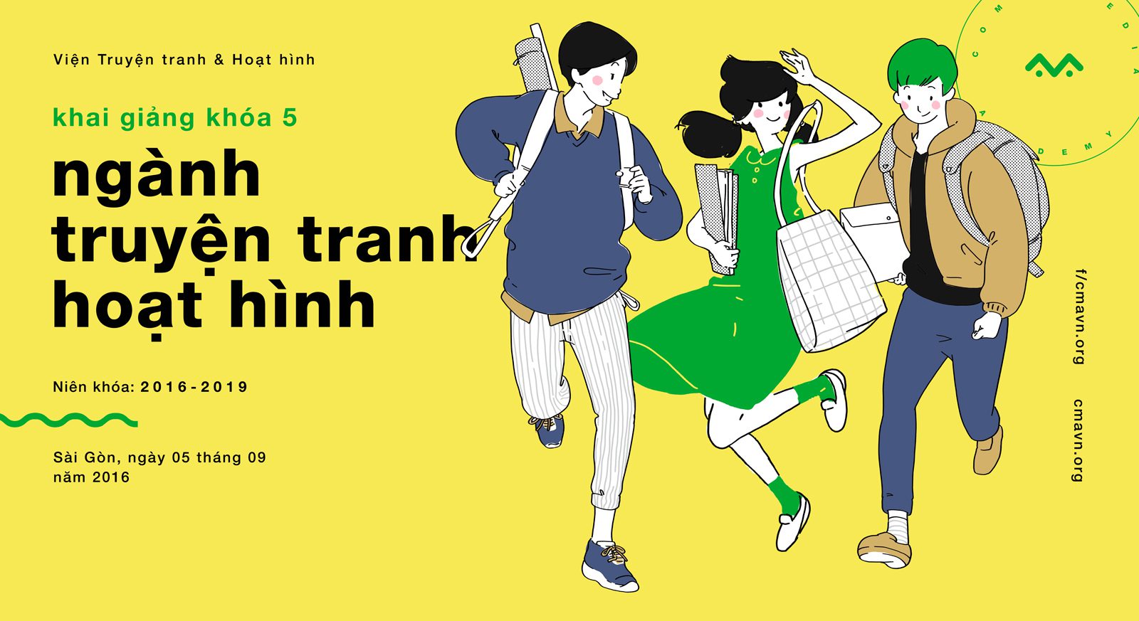 Viện Truyện tranh và Hoạt hình khai giảng khóa 5