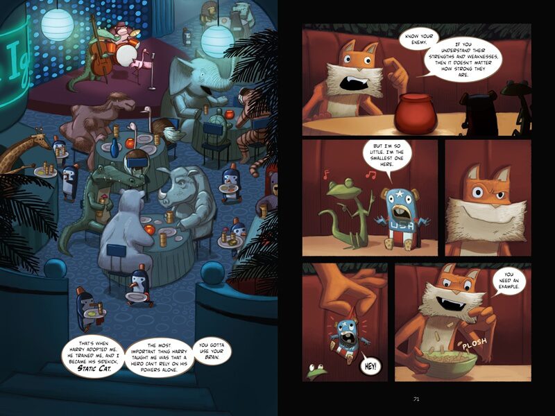 Sidekicks Graphic Novel Hình thái nghệ thuật độc đáo