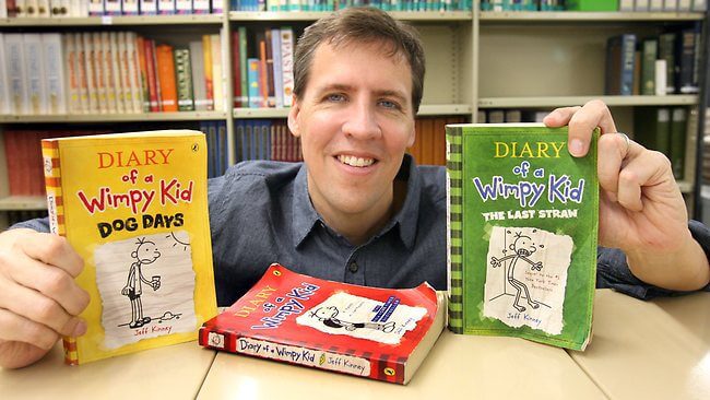 top 12 nhà văn có thu nhập cao nhất thế giới Jeff Kinney