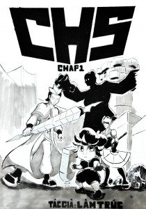 đồ án truyện tranh Chiến Họa Sư