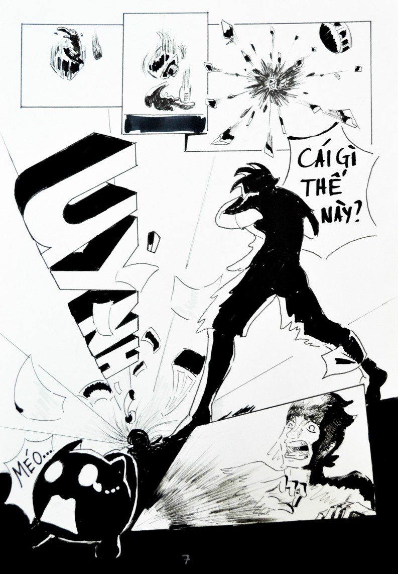 truyện tranh chiến họa sư 007