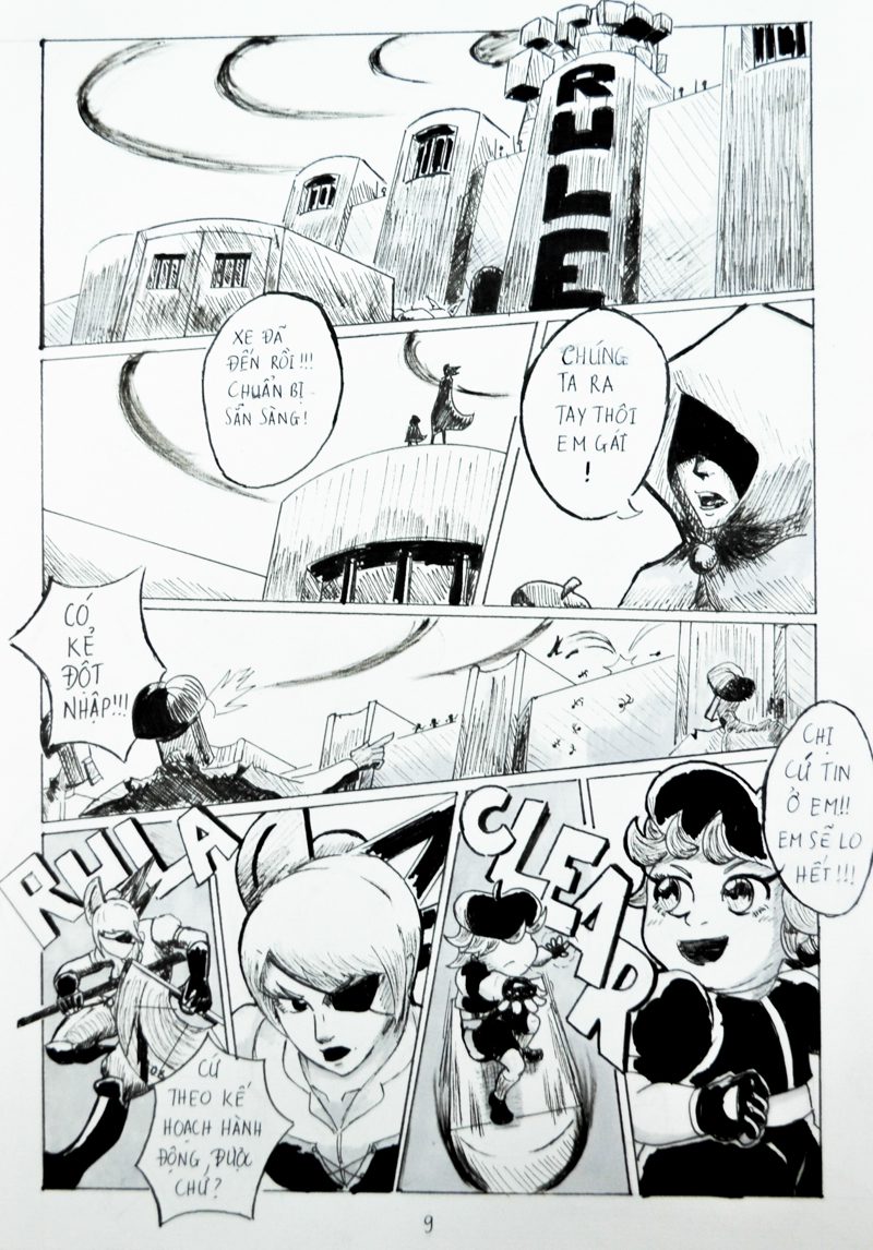 truyện tranh chiến họa sư 009