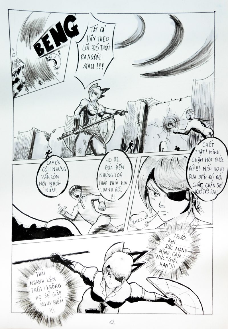 truyện tranh Chiến Họa Sư 012