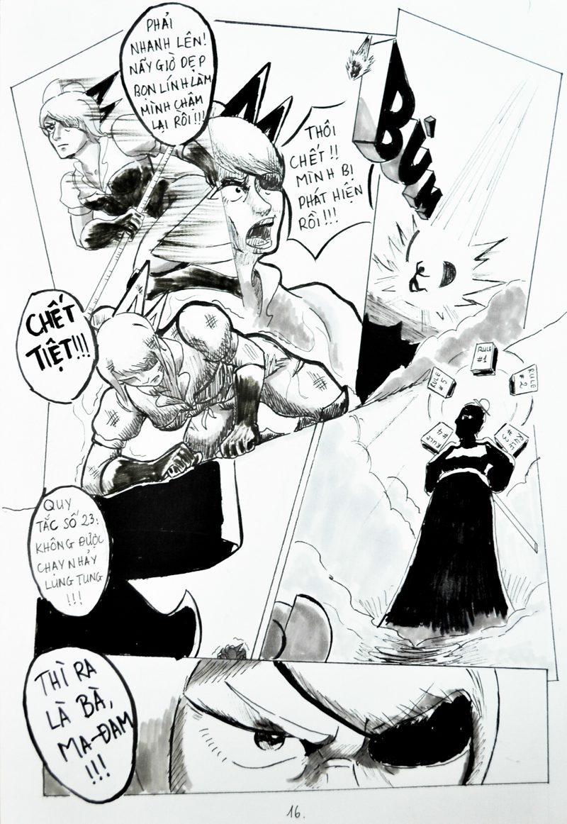 truyện tranh Chiến Họa Sư 016