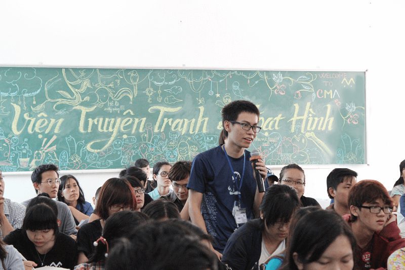 Hoàng Gia Khóa 2 trong Hội thảo Hoạt hình 3D