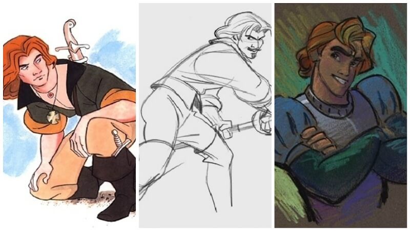 19 bản thiết kế nhân vật của DIsney 12