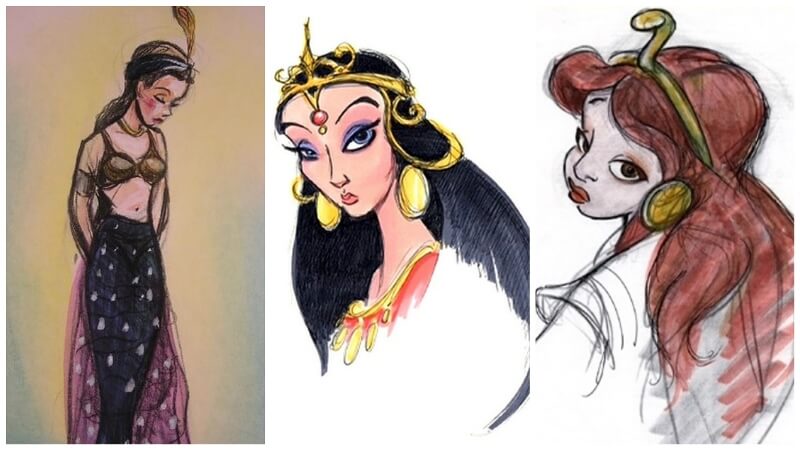 19 bản thiết kế nhân vật của DIsney 9