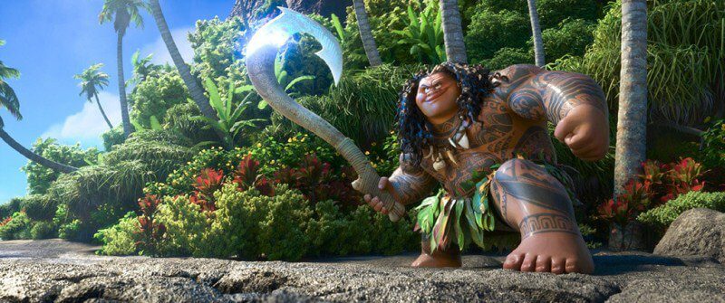 Moana thu hút người xem bởi đồ họa sắc nét