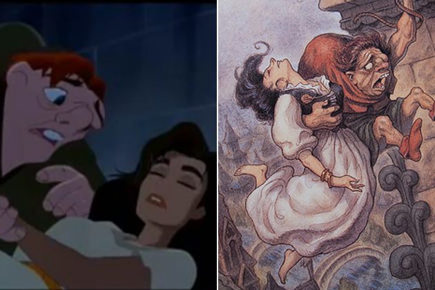 10 bản concept art của phim hoạt hình Disney Quasimodo và Esmeralda