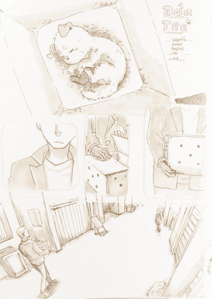 đồ án truyện tranh Đứa Trẻ 01