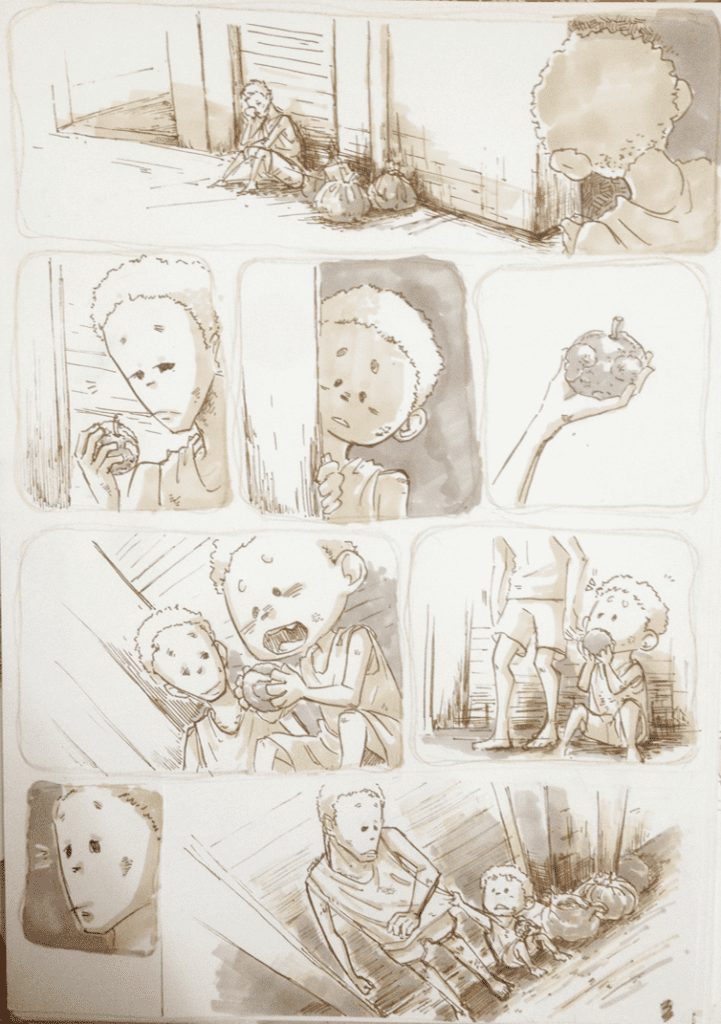 đồ án truyện tranh Đứa Trẻ 03