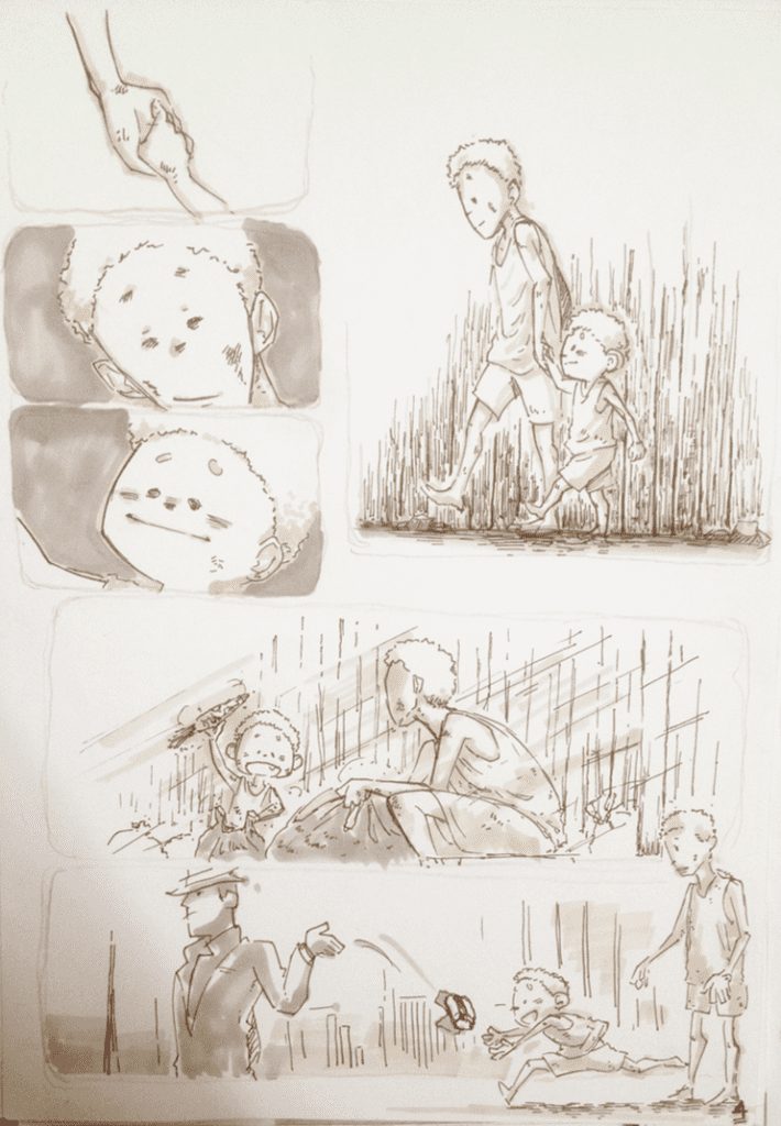 đồ án truyện tranh Đứa Trẻ 04