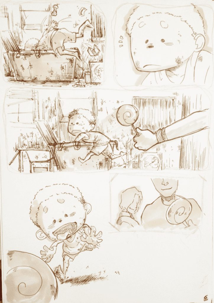 đồ án truyện tranh Đứa Trẻ 06