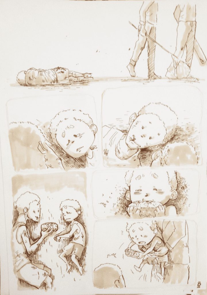 đồ án truyện tranh Đứa Trẻ 08