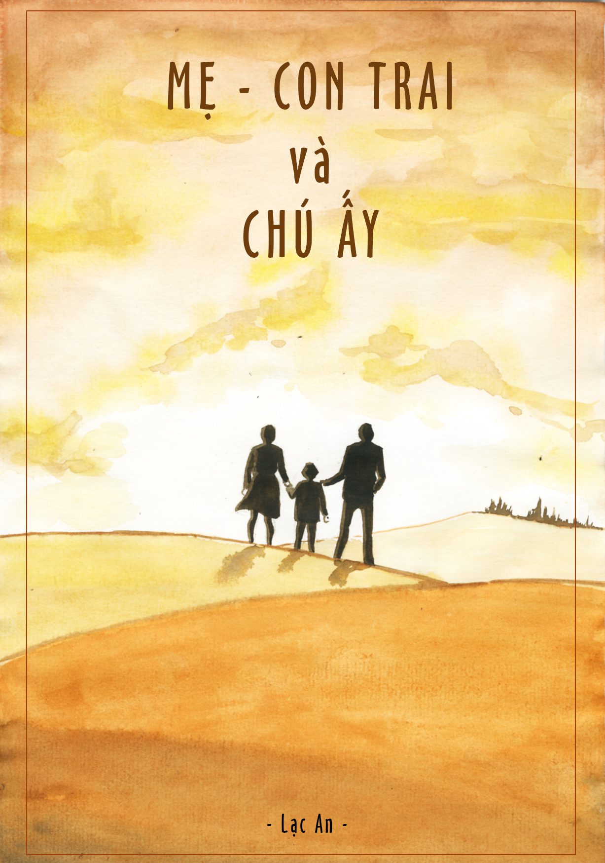 truyện tranh Mẹ Con Trai và Chú ấy bìa