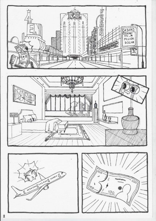 đồ án truyện tranh chuyện tờ tiền 02