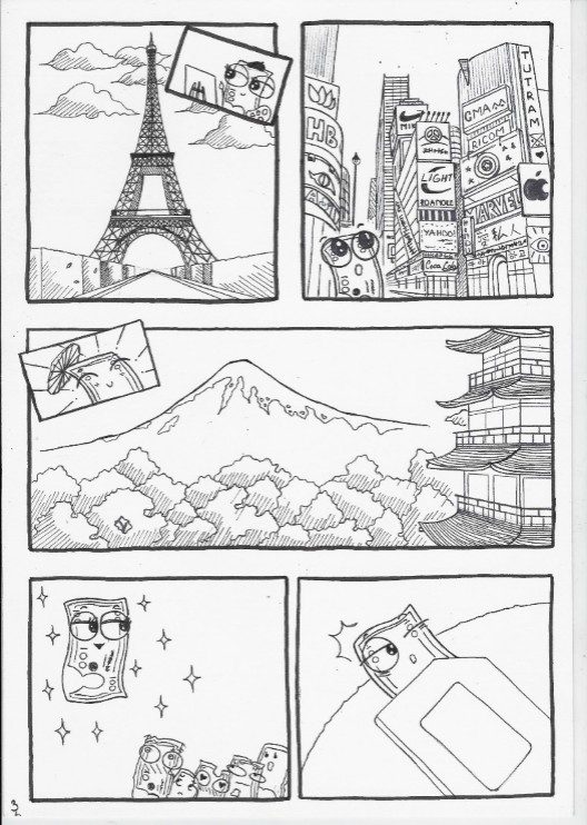 đồ án truyện tranh chuyện tờ tiền 03