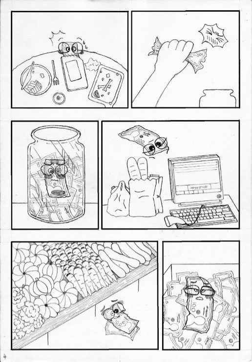 đồ án truyện tranh chuyện tờ tiền 04