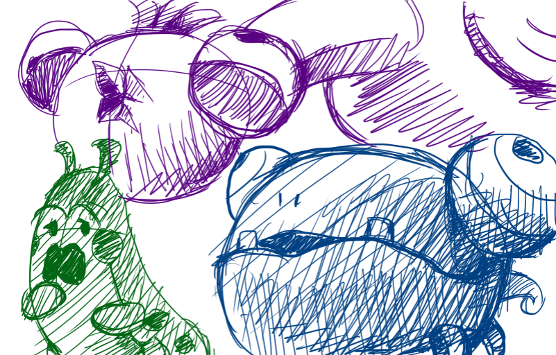 phác thảo truyện tranh bên trong căn phòng 01