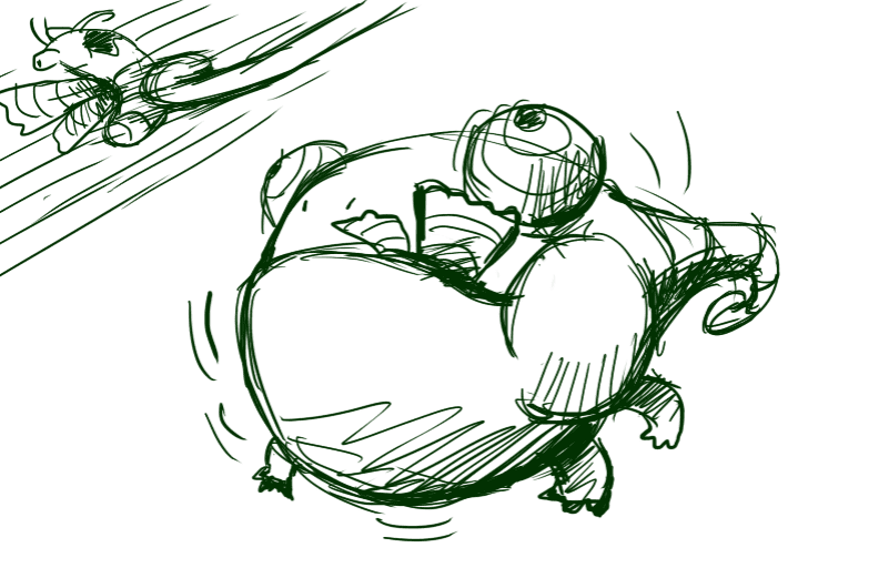 phác thảo truyện tranh bên trong căn phòng 08