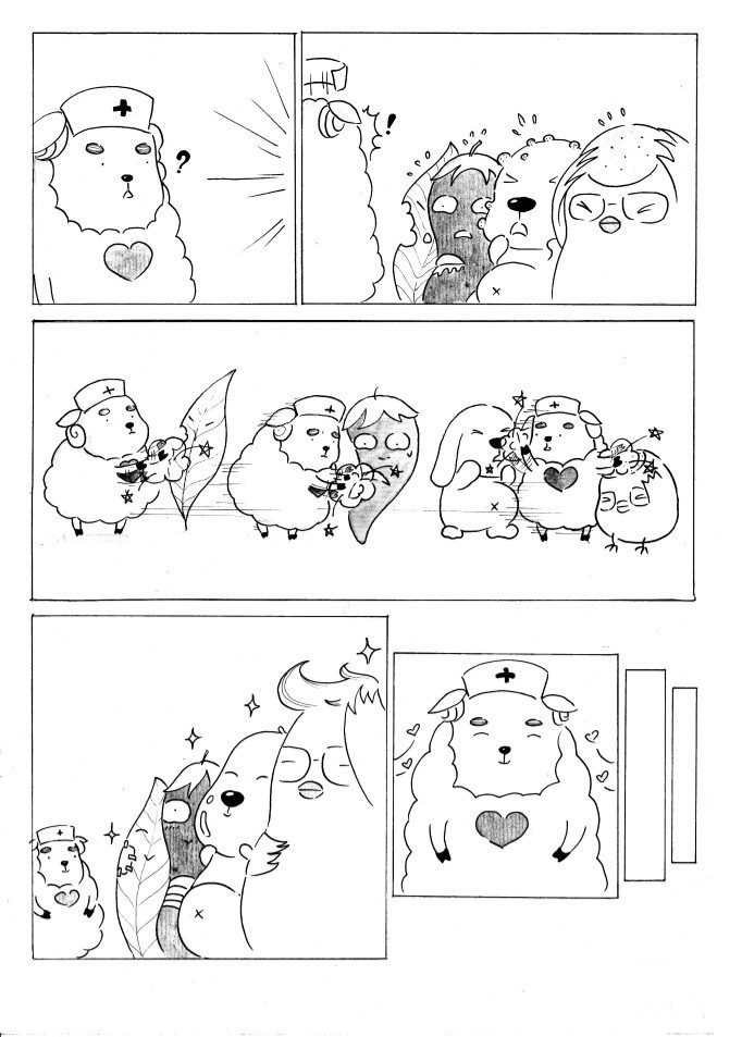 Đồ án Truyện tranh The Heart 03