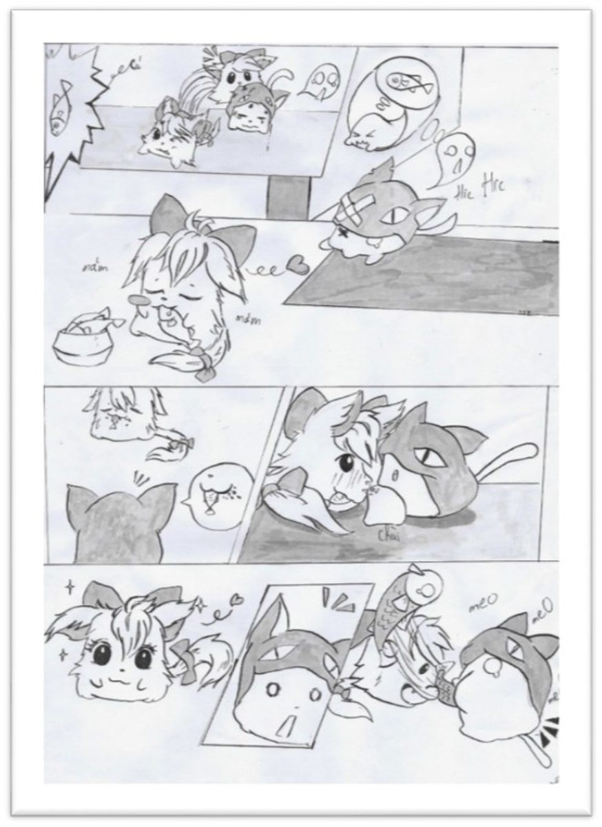 đồ án truyện tranh Meo Meo 02