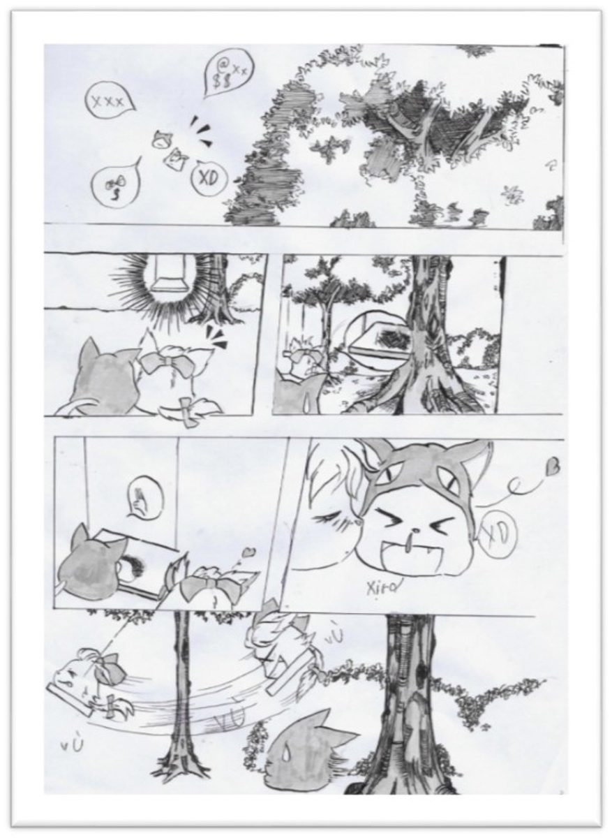 đồ án truyện tranh Meo Meo 03