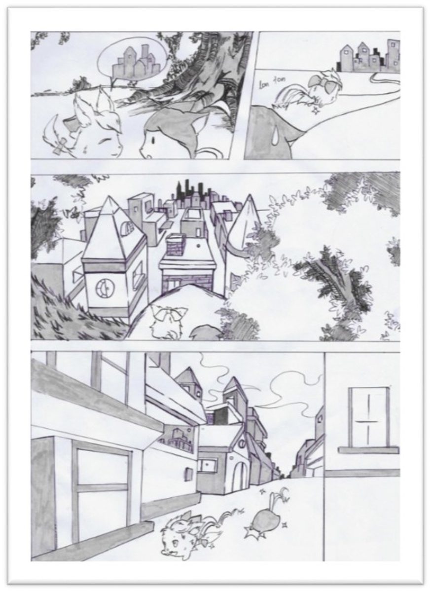 đồ án truyện tranh Meo Meo 04