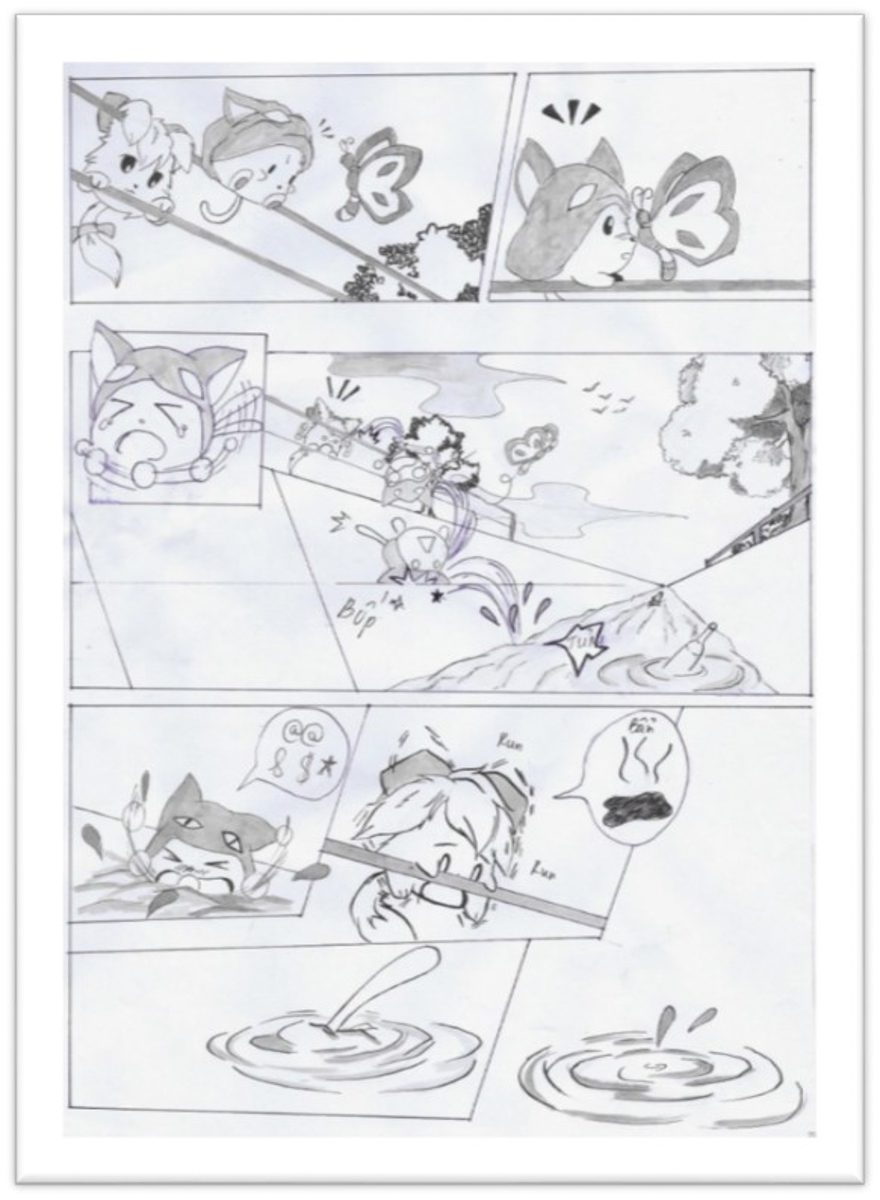 đồ án truyện tranh Meo Meo 05