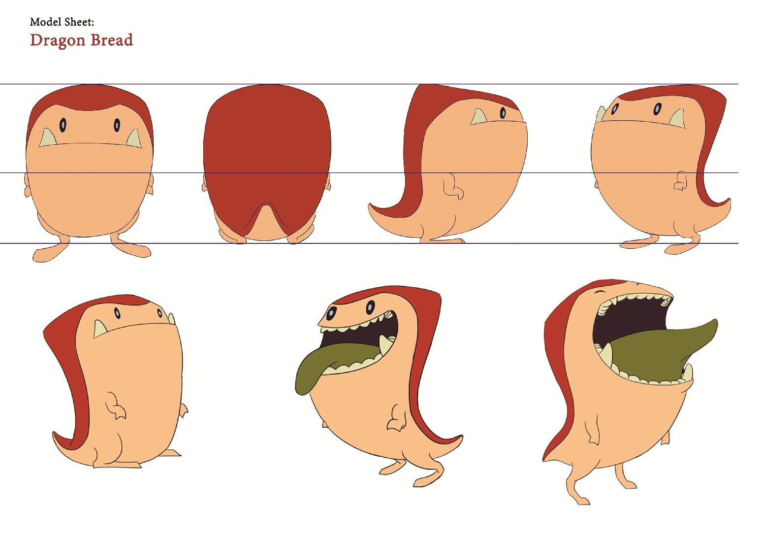 Dragon Bread Character