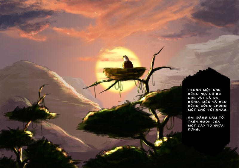 Học Digital Painting minh hoạ Con Mèo Hàng Xóm