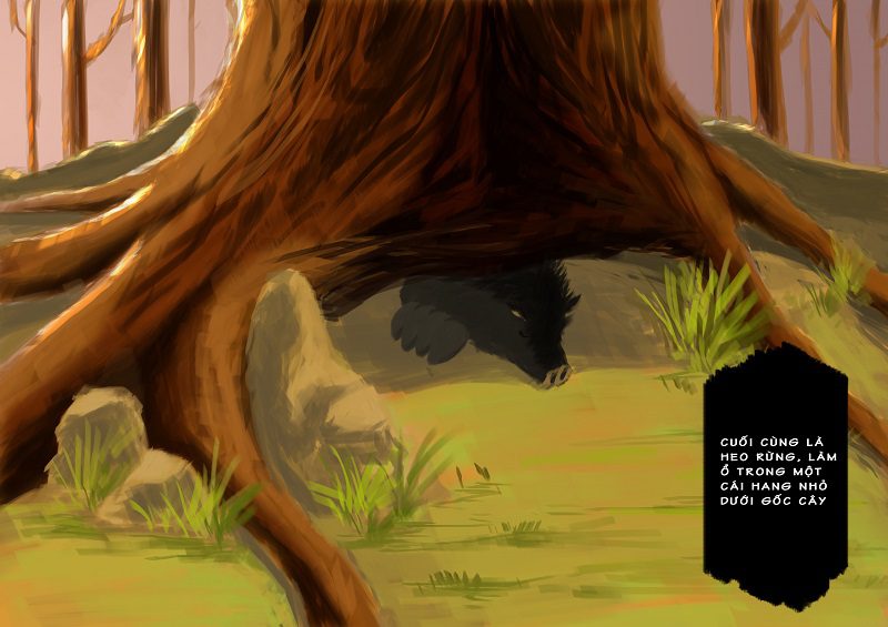 Học Digital Painting minh hoạ Con Mèo Hàng Xóm