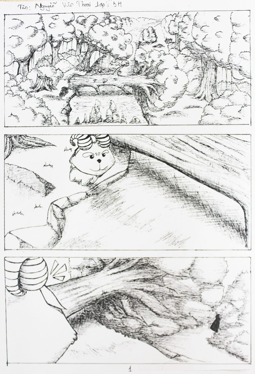 truyện tranh Dê Đen De Trắng 01