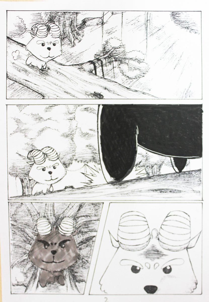 truyện tranh Dê Đen De Trắng 02