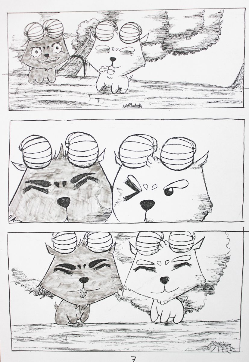 truyện tranh Dê Đen De Trắng 07