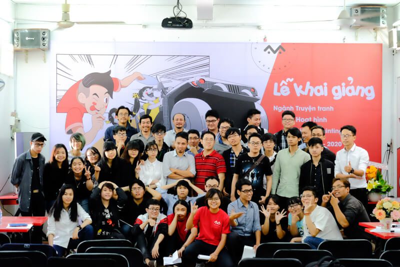 Comic Media Academy Khai giảng Khóa 06 Hệ Kỹ thuật viên 112