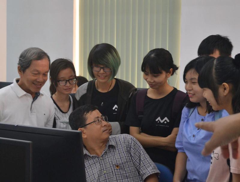 Học viên CMA thực tế tại Armada studio