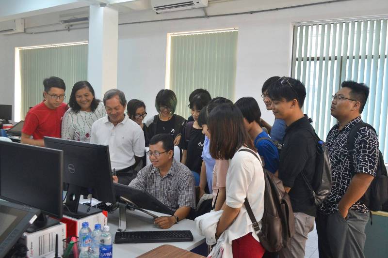 Học viên ngành hoạt hình Viện Truyện tranh và Hoạt hình trải nghiệm tại Armada Studio