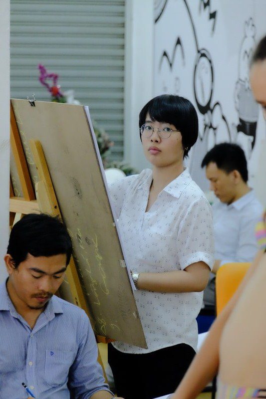 Thử thách 30s vẽ Gesture Drawing của học viên CMA 3